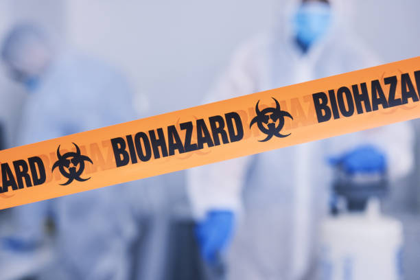 Professional Biohazard technician working in Maryville, IL